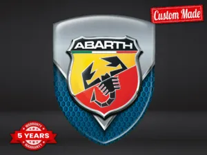 Fiat Abarth Adesivi Vinile Auto su Misura Limitati Stellari Sobri